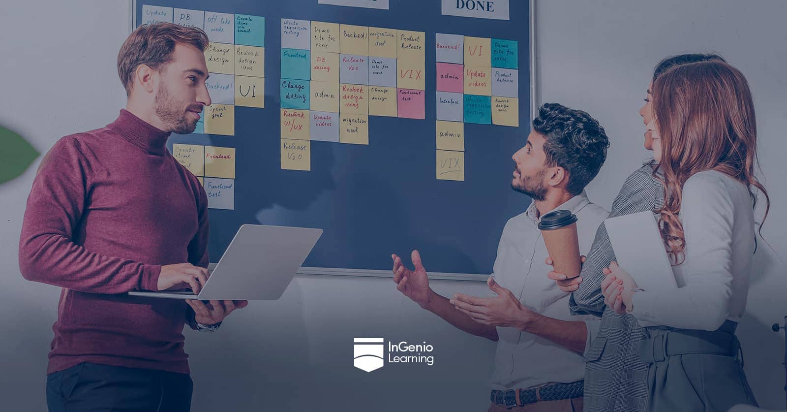 Componentes y marco de Scrum